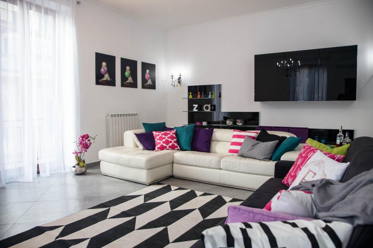 Ferdinando Arthouse Oversized Modern Apartment - By Gocce Team Nápoly Kültér fotó
